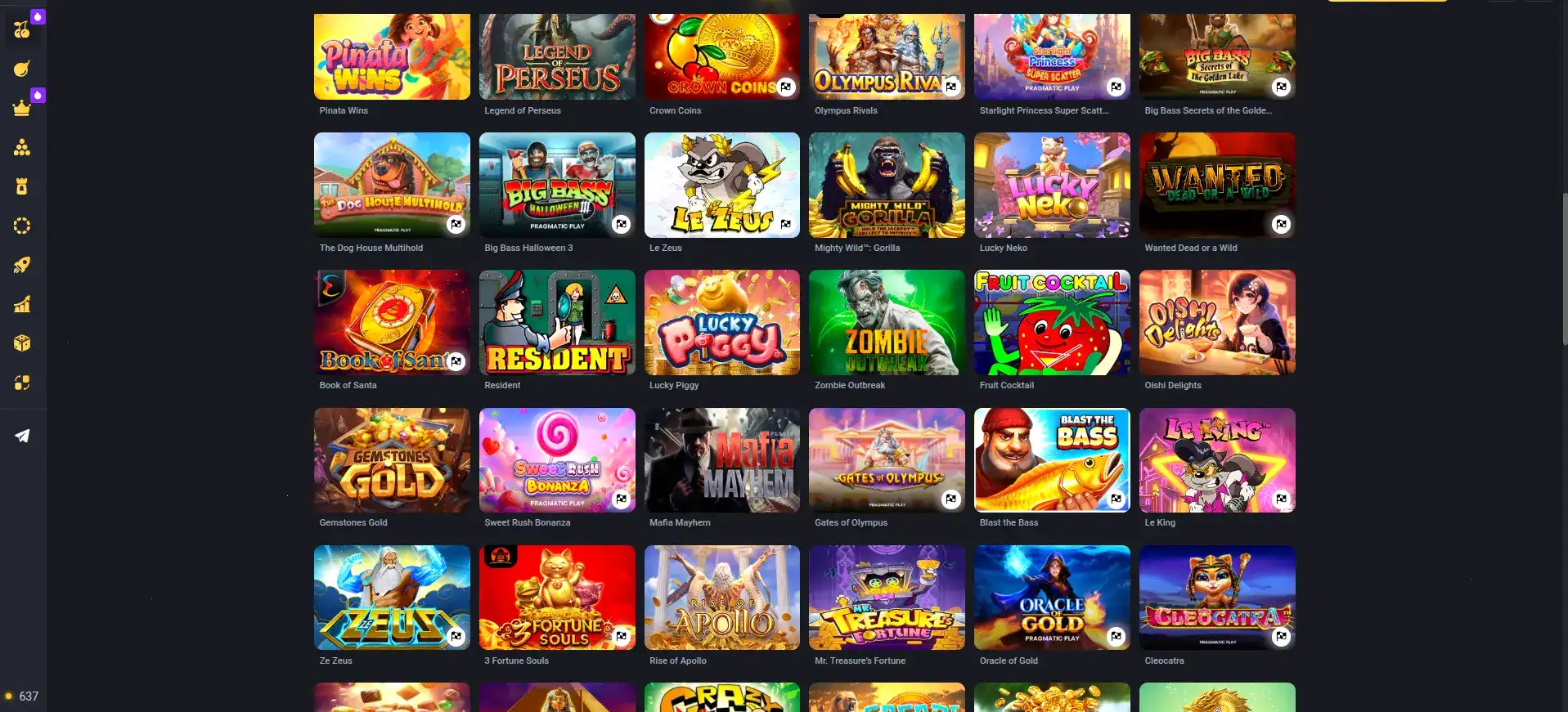 Мобильная версия сайта 7k casino на экране смартфона